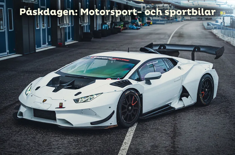 Påskdagen – Motorsport- och sportbilar